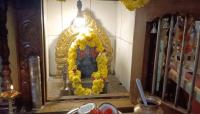 Palaki at Shree Shantadurga Devi Devasthan, Shirali